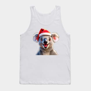 Koala Claus: Spreading Christmas Cheer Down Under! Tank Top